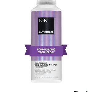 IGK Antisocial Bond-Building Dry Mask -3 cans. Purple